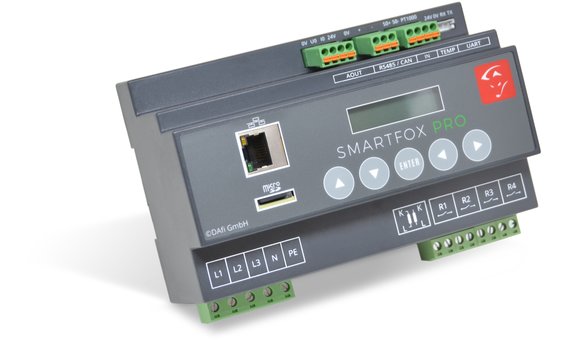 SMARTFOX PRO 2 avec convertisseur de courant 80 A fermé